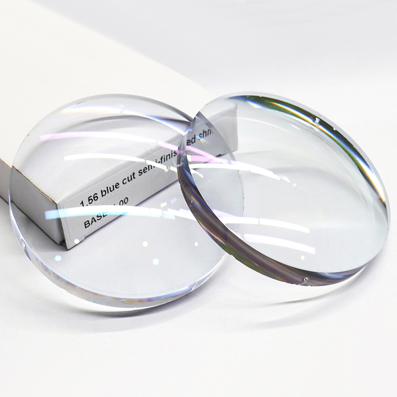1.56 Semi-Finished Blue Block Single Vision Lens
