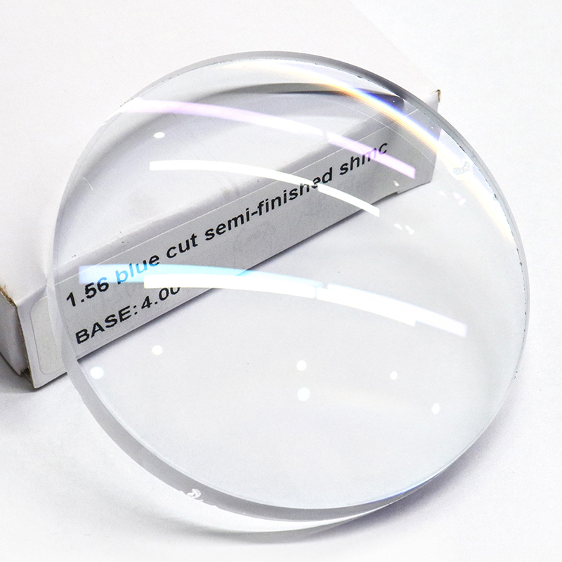 1.56 Semi-Finished Blue Block Single Vision Lens